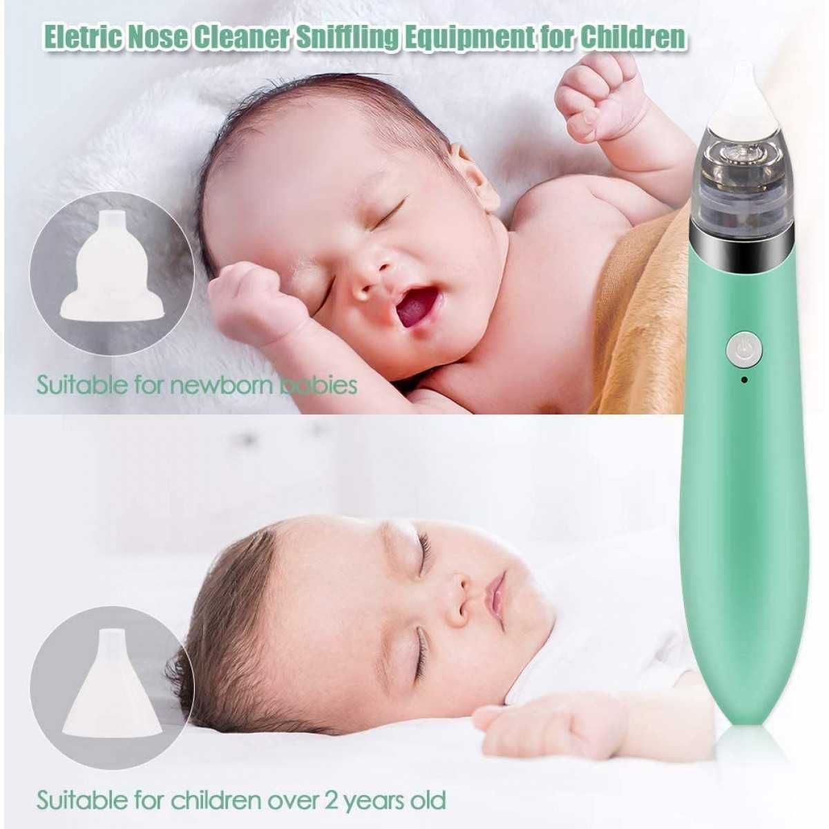 Назален вакуумен аспиратор за почистване на нос и уши за бебета