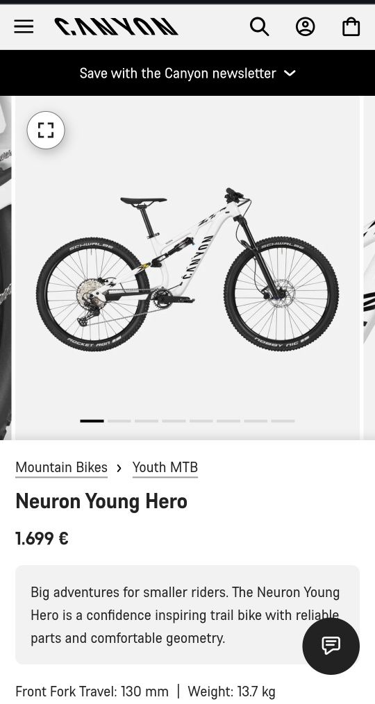 Canyon neuron young hero