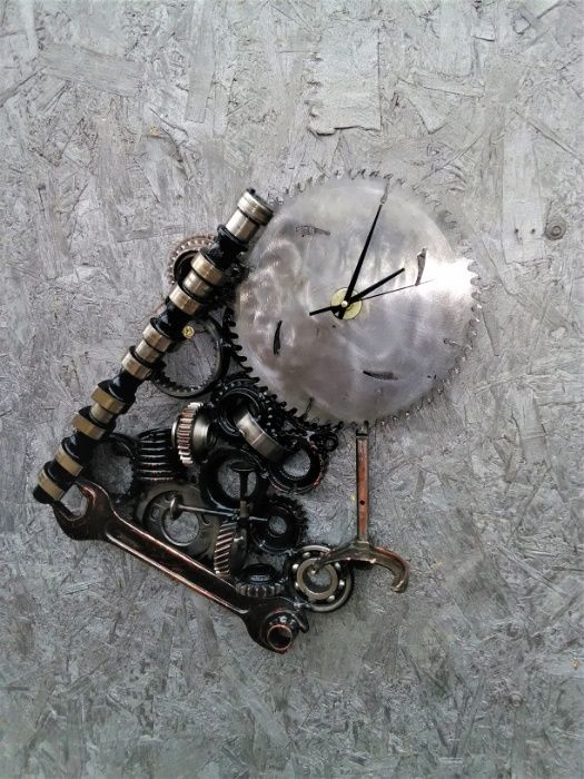 Ceas perete stil industrial, CADOU CORPORATIV,Steampunk,unicat