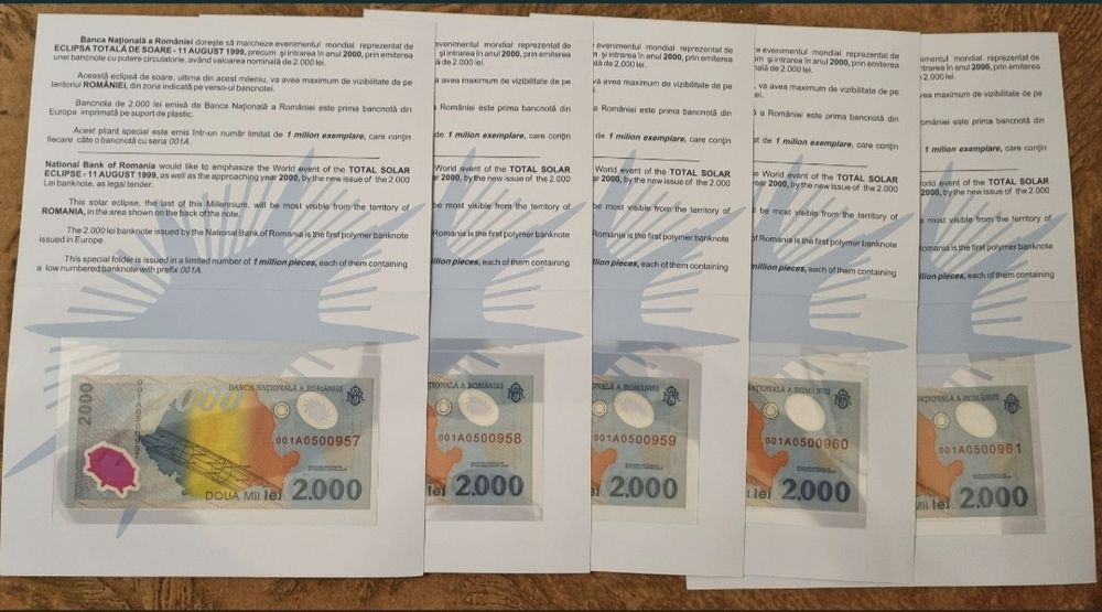 Pliant 2000 lei eclipsa 1999