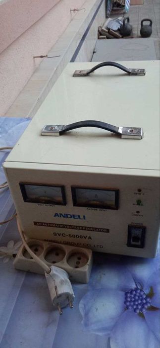 Стабилизатор "ANDELI  SVC"-5000 VA 5 Киловатный