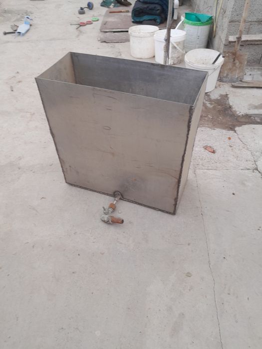 Бак нержавеющей для баня