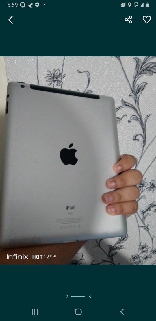 I pad 3 64 gb i cloud yoq