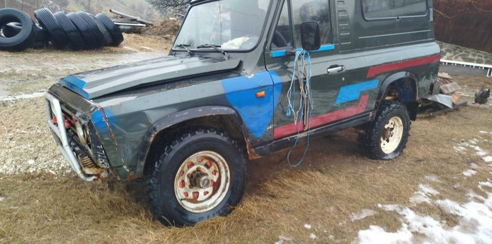 ARO 243 Fără motor punte spate cu blocant!