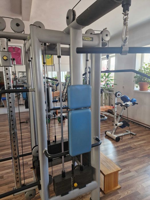 Aparat fitness multifunctional Technogym cu scripete mobil- triceps