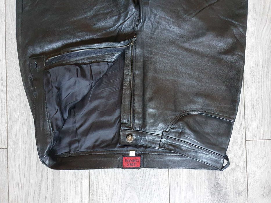 Pantaloni de piele Leder Company - Marimea 46 (Talie 86 cm)