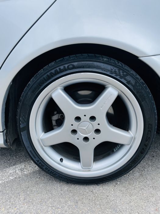 Джанти за мерцедес 5х112 с чисто нови летни гуми