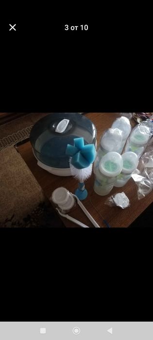 Комплект бебешки ШИШЕТА анти-колик за хранене на DR BRAWNS+подарък изк