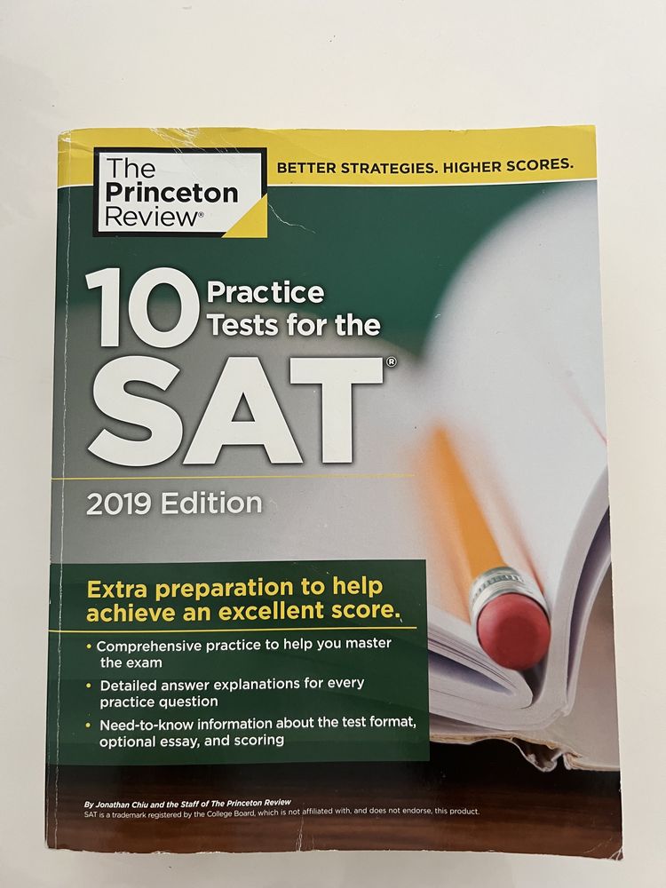 SAT Princeton Review | 2019 Edition | Carte