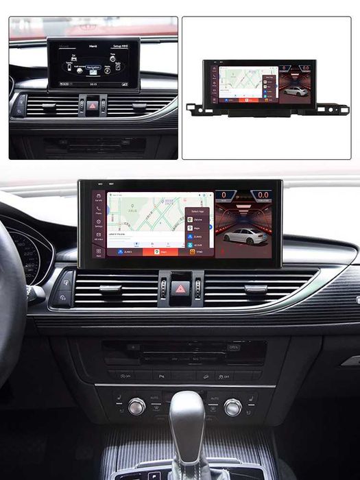 Navigatie Audi A6 C7/ A7 C7 , 2010-2019 , 6GB RAM Android Carplay Noua