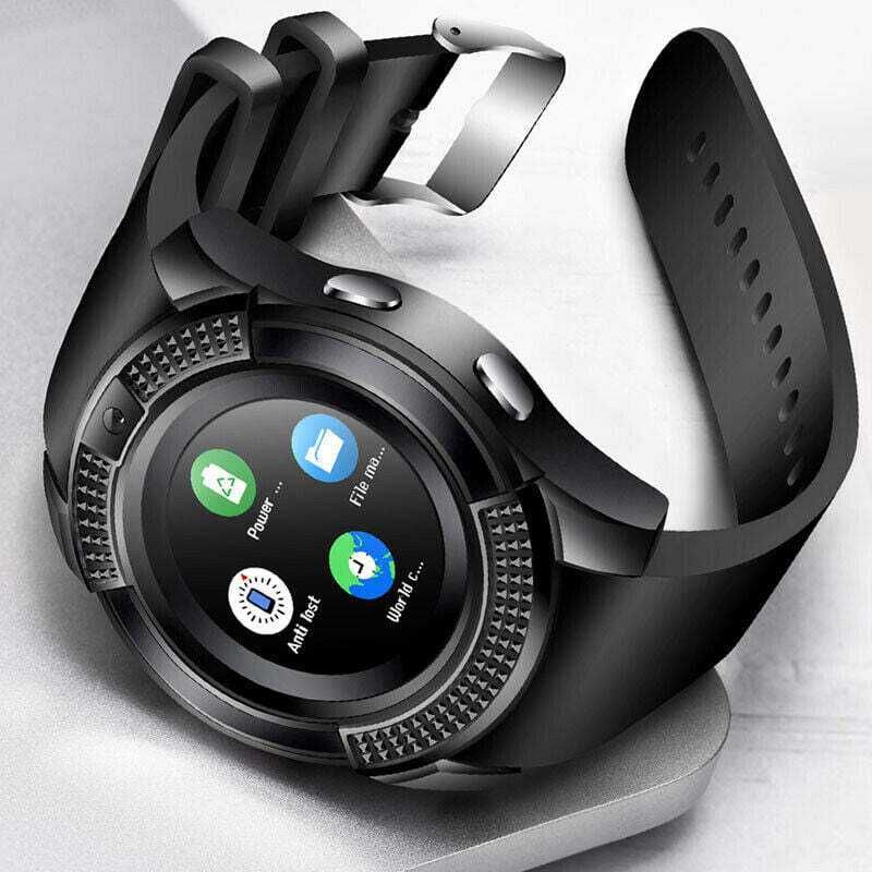 ***ПРОМОЦИЯ*** Смарт часовник Smart watch V8 с bluetooth, камера и SIM