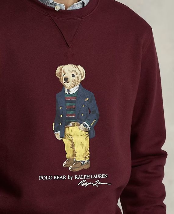 POLO RALPH LAUREN оригинален суитшърт с мечока