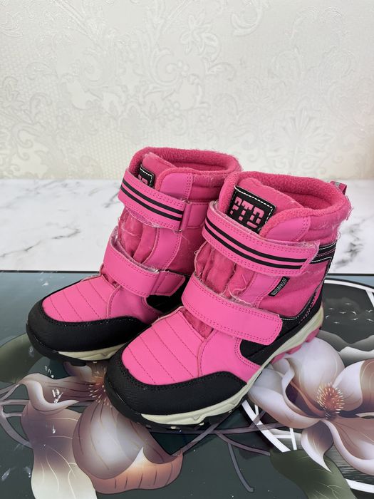 Зимние ботинки для девочек 34 размера