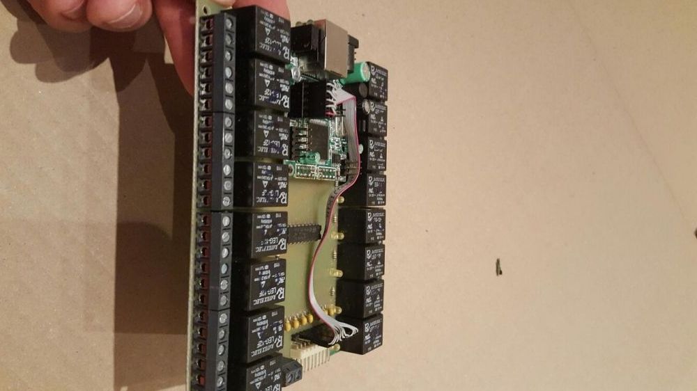 Sistem Automatizări internet Controler 16 porturi No/C/Nc