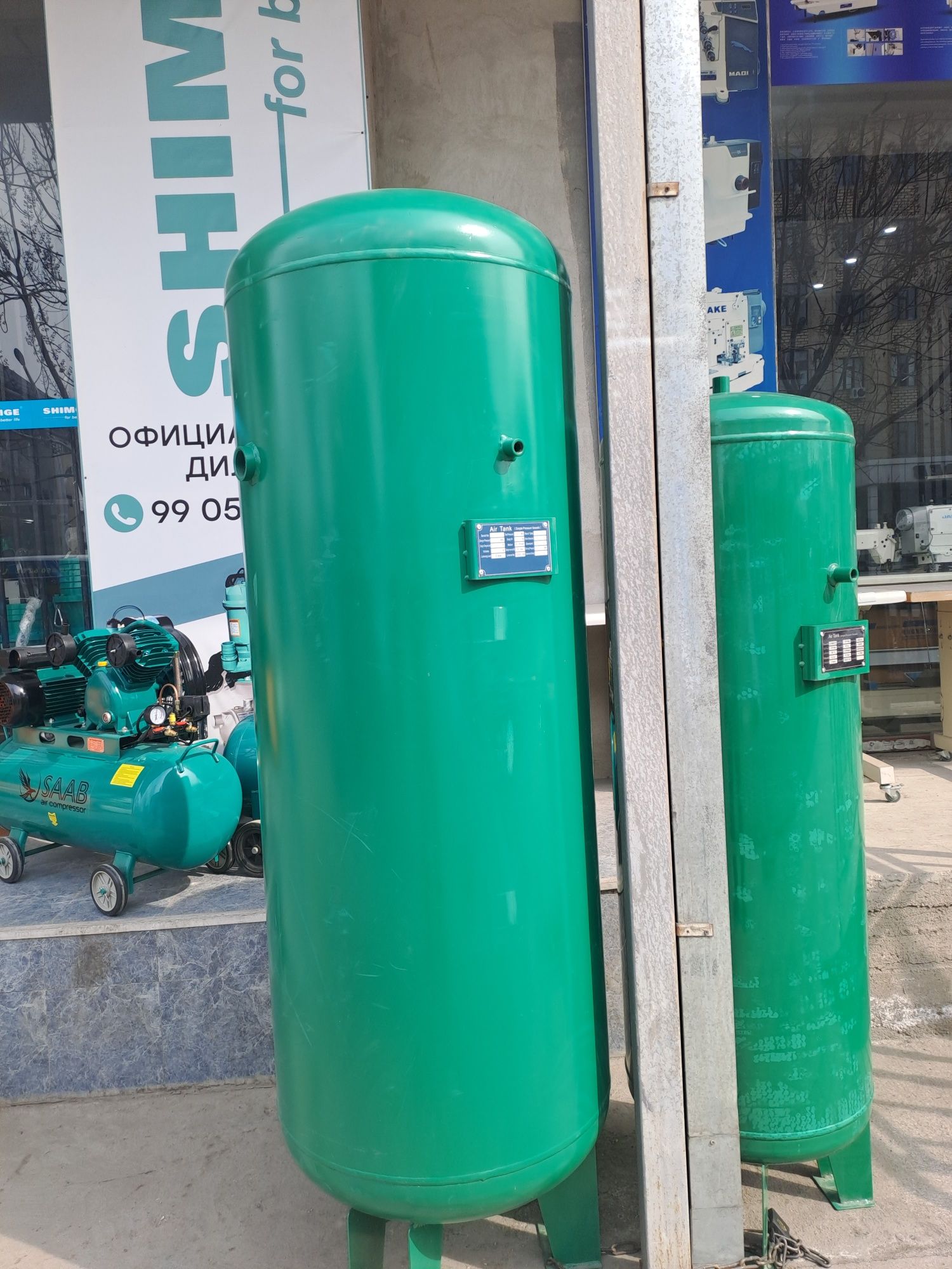 SAAB kompressor air tank