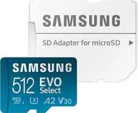 Samsung EVO 512 GB Micro SD карта + четец