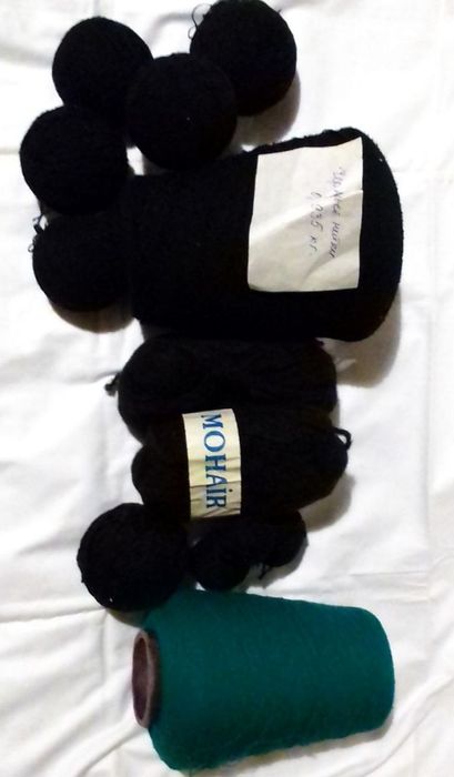 Пряжа шерстяная и нитки шерстяные