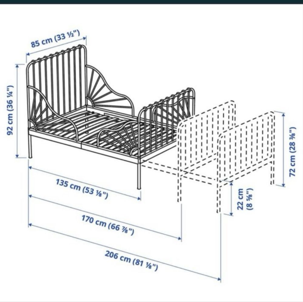 Детско легло IKEA MINNEN