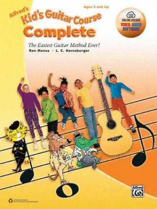 Partitura manual curs complet chitara copii