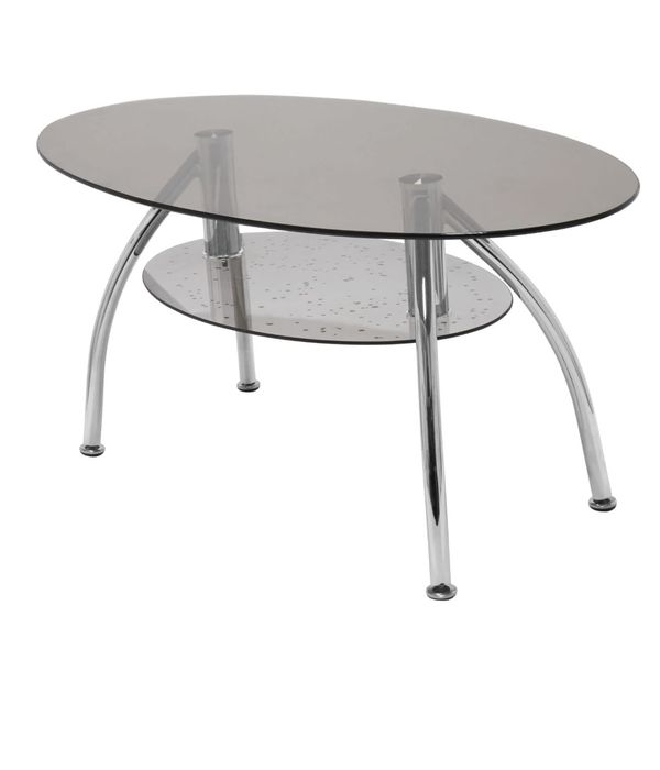 Vând măsuță  cafea (inox-sticla)