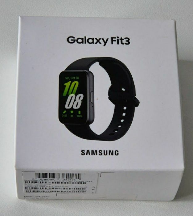 Smartband-smartwatch samsung fit3 nou cutia sigilata negru doar 99 lei
