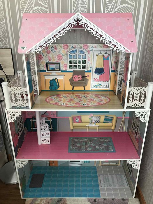 Куклена къща за барби кукли 123/80