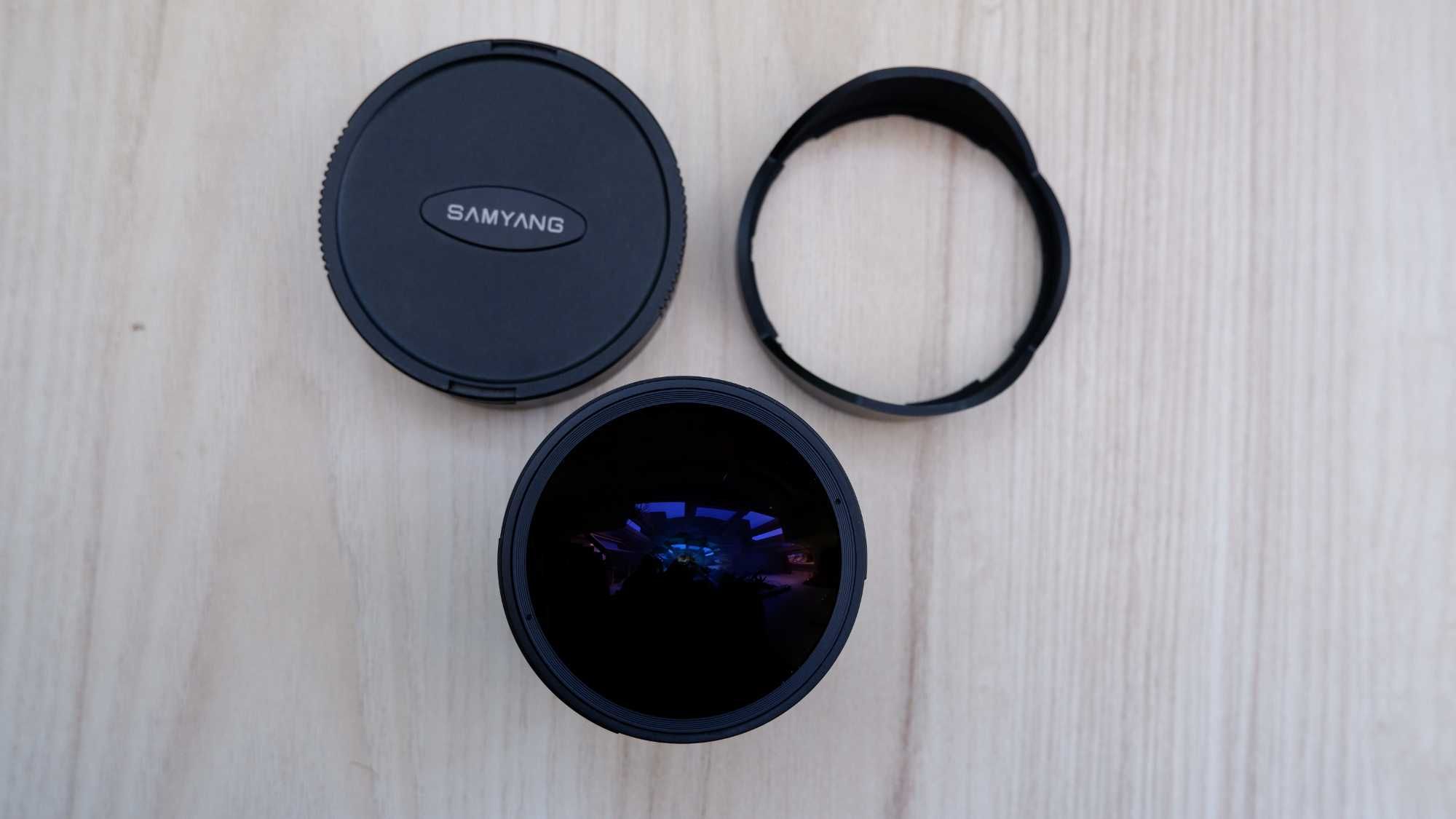 Obiectiv Samyang 8mm F3.5 UMC Fisheye CS II montura Sony A