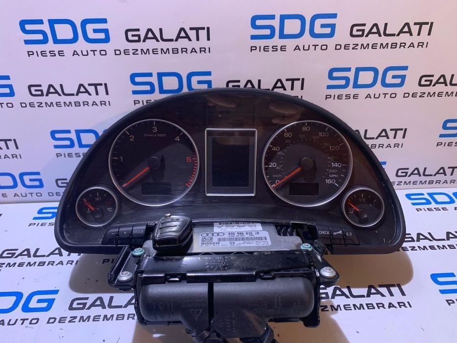 Kit Pornire ECU Calculator Motor Audi A4 B7 2.0TDI BRE 2004 - 2008 Cod 03G906016JD / 0281012654