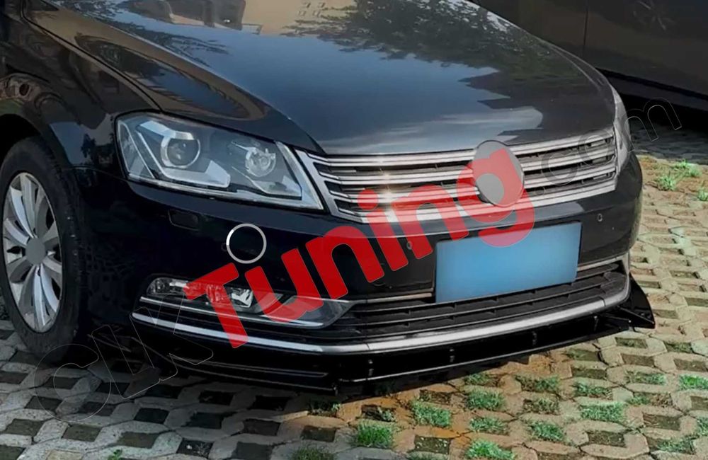Lip prelungire tuning pentru bara fata dedicat pe Volkswagen Passat B7