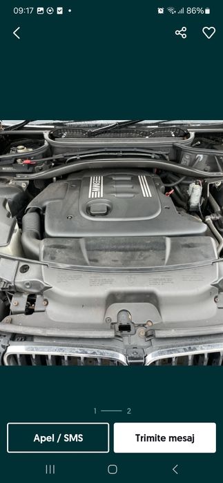 Cutie viteze manuala 6 trepte  bmw x3 e83 2.0 150 cp m47 4x4  volanta