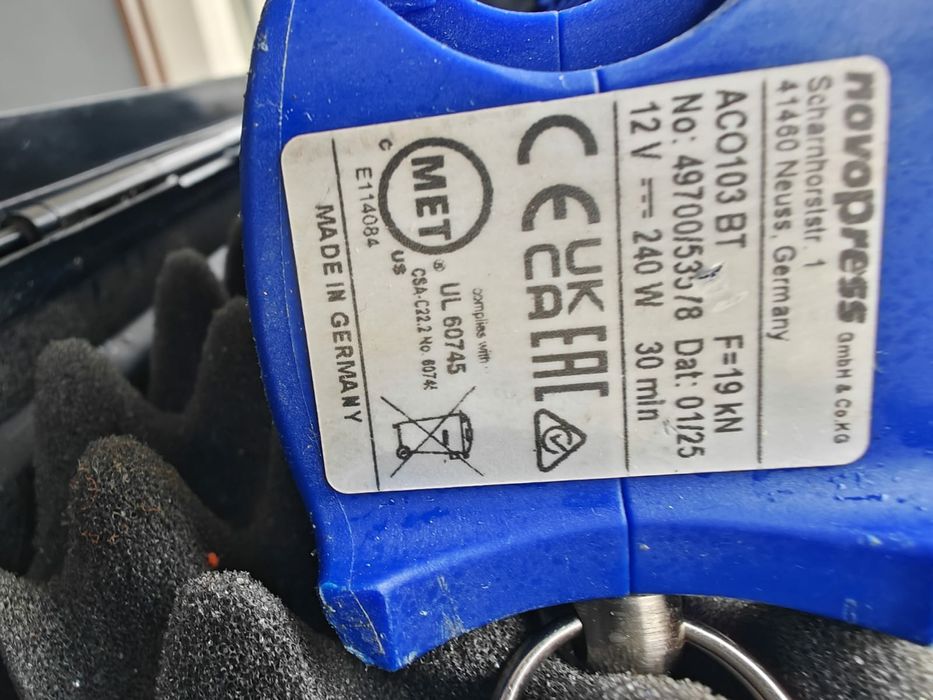 Geberit aco 103 plus 1 presa sertizare cu bacuri 15-22-28-35