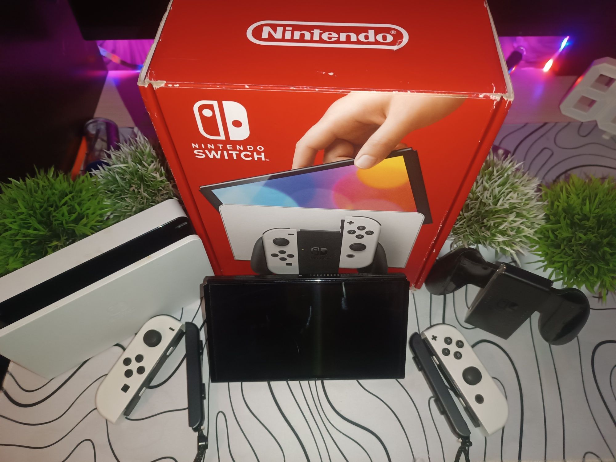 Nintendo Switch OLED | Полный комплект | MK11 Ultimate