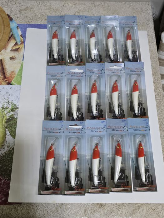 Pachet 15 voblere Cozma 9 cm pt Mihai