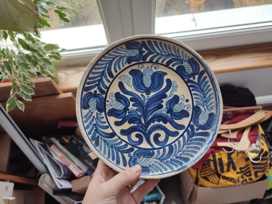 Vase din lut și decorative perete
