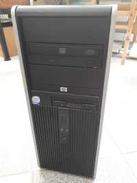 Компютър HP и субуфер Fujitsu Siemens