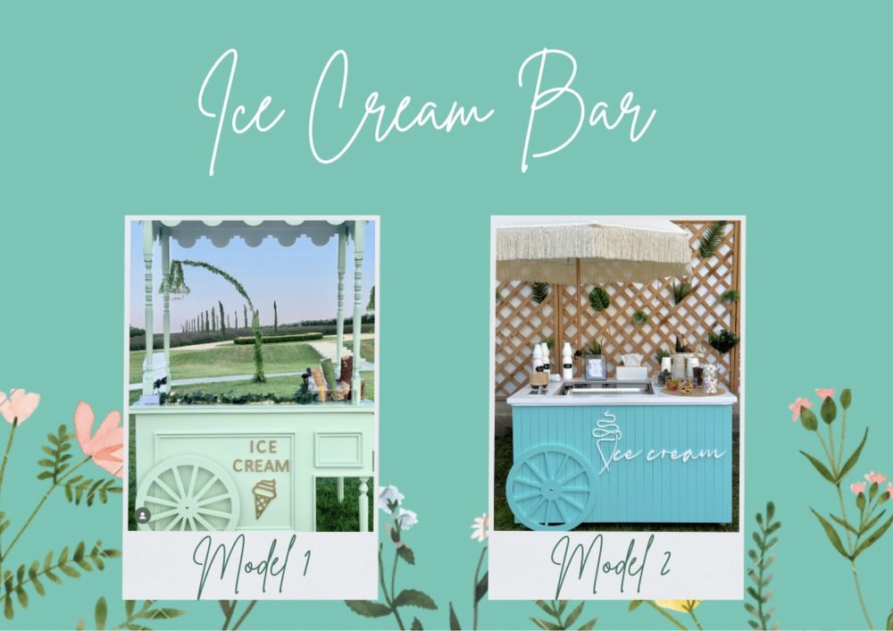 Ice Cream Bar pentru evenimente