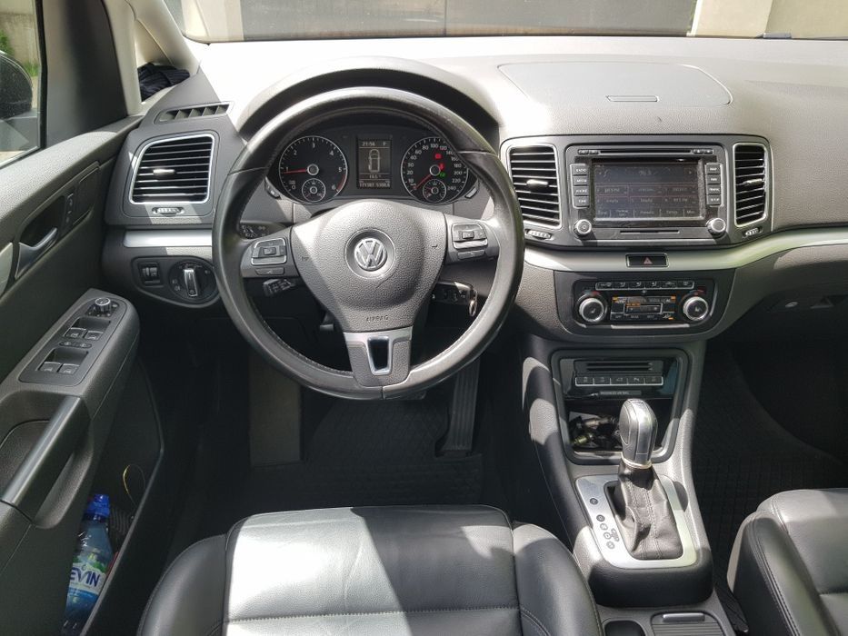 * VW Sharan 2.0TDI-170cp DSG - Panoramă - Piele - Navi - Camera *