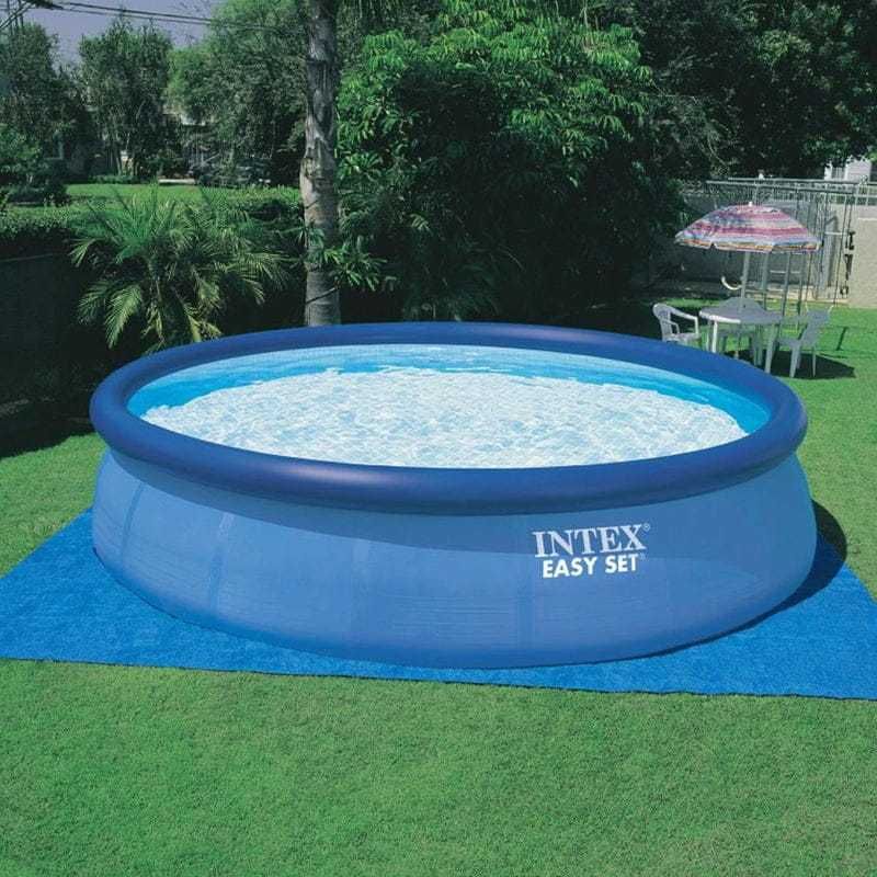 Надуваем басейн INTEX Easy Set, 457 х 85 см. с филтърна помпа
