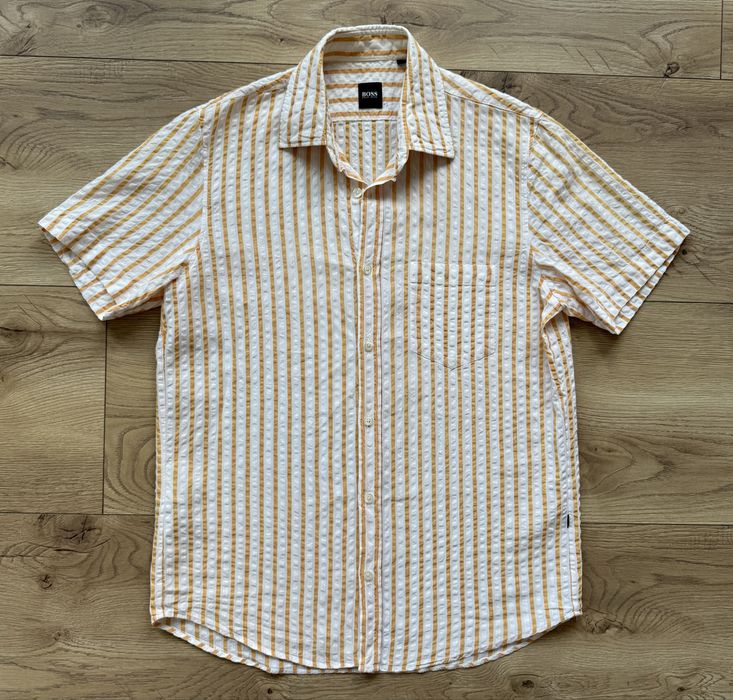 Camasa HUGO BOSS Maneca Scurta pentru Vara de In Barbati | Marime M