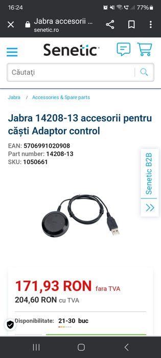 Arc" Adaptor casti Jabra