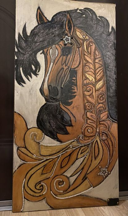 Ръчно изработена картина- Духът на силата