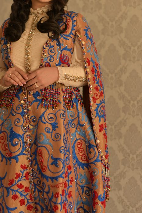 Свадебное платье ручной работы