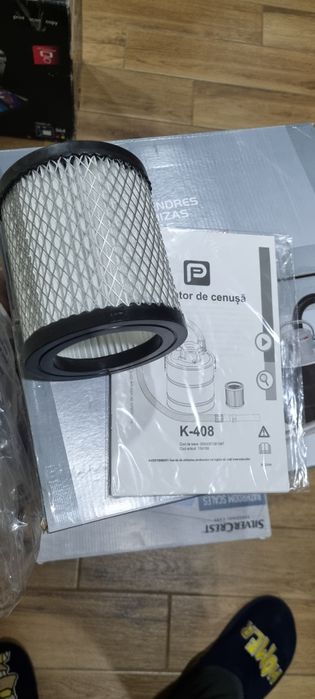 Filtru aspirator  curatat cenusa șemineu cazan soba