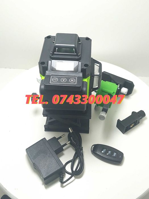 New Autonivela Laser Profesionala Raza 4d 16 Linii  360 Cu Autonivel