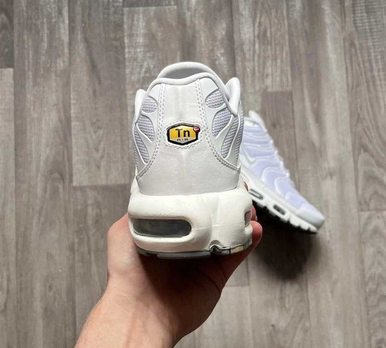 Nike Air Max TN PLUS Triple White (от/до 36-46н)