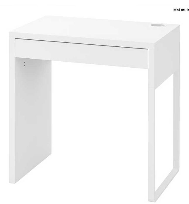 birou alb - 2 bucati