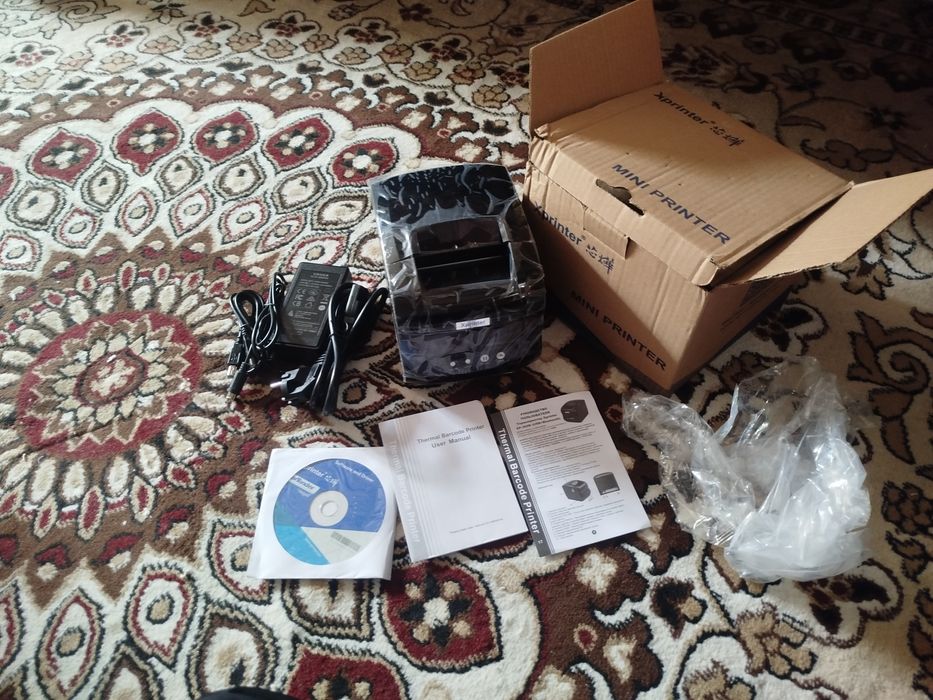 Xprinter XP-365B (USB+Blutusli Yangi hali ishlamagan 500ming kami bor