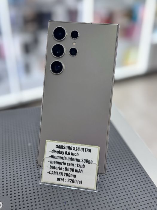 Samsung S24 ultra 256gb ca nou cu garantie