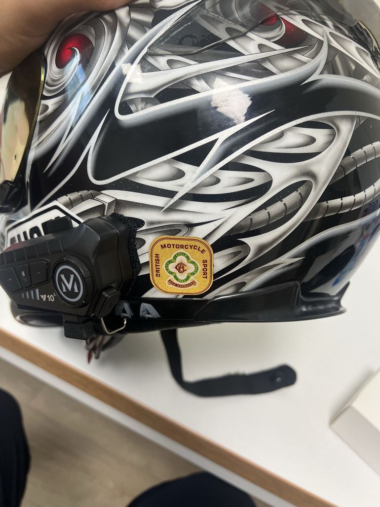 Каска shoei+intercom