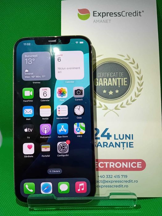 Iphone 12 Pro Max 128Gb (Ag18 Tutora b.27731) Garantie 2 ani!